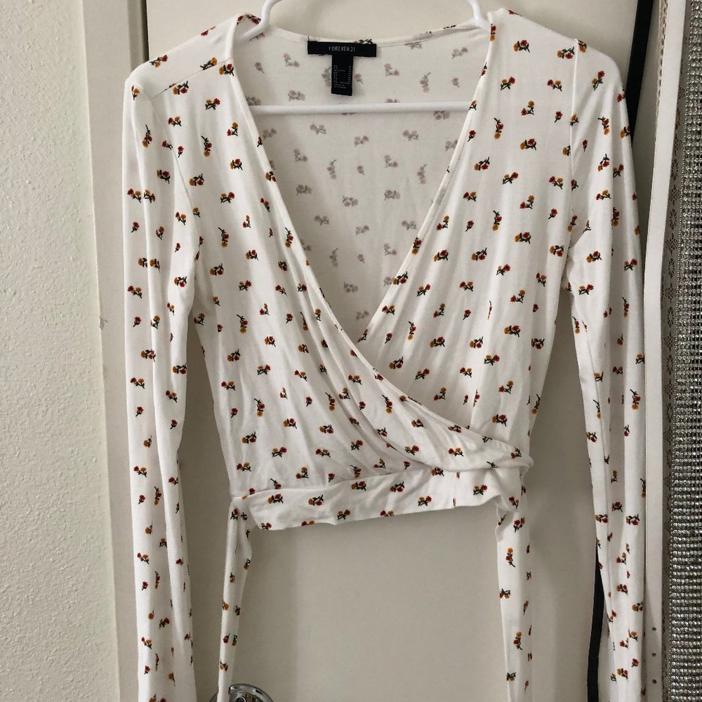 Long Sleeve wrap shirt